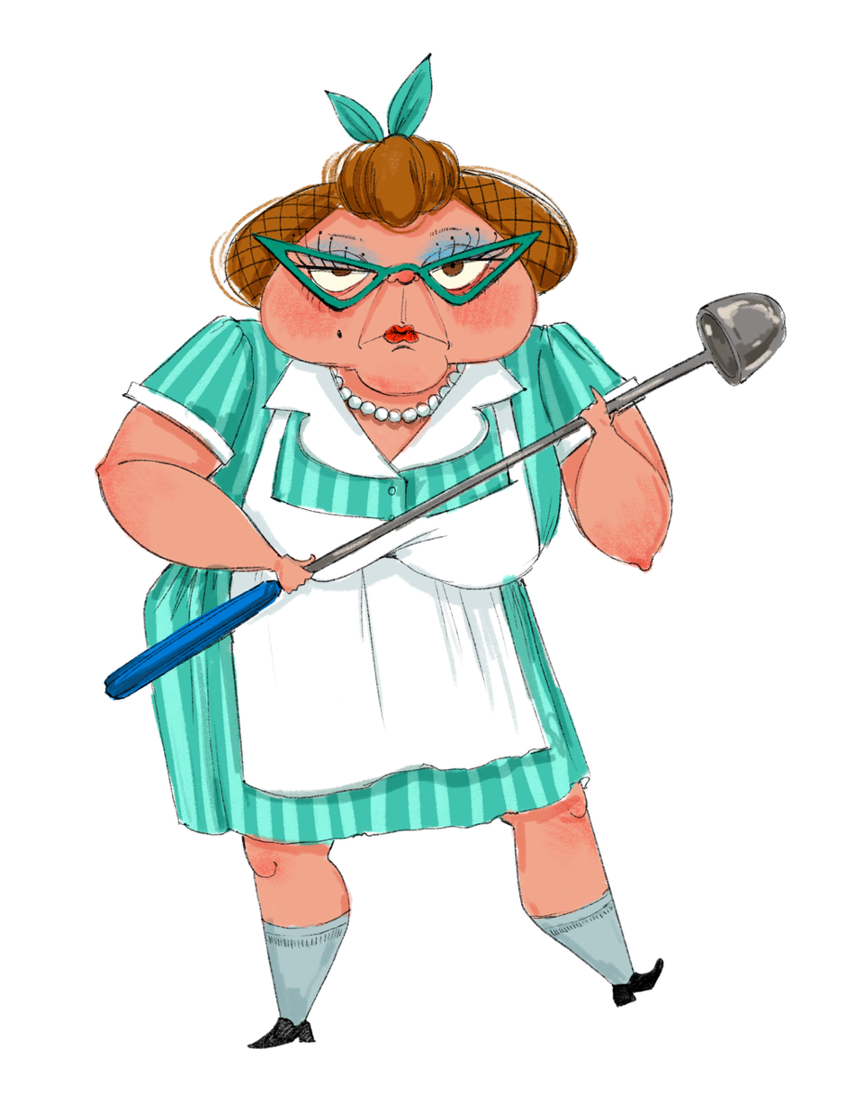 The lunch lady